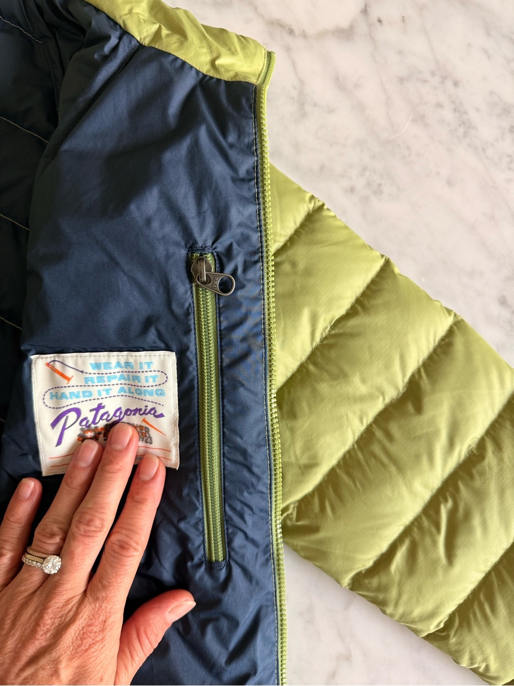 Patagonia Kids' Down Sweater™ Jacket - Picture 8 of 8